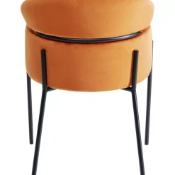 Armlehnstuhl Alexia Velvet Orange