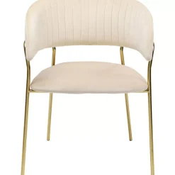 Armlehnstuhl Belle Creme (2/Set)