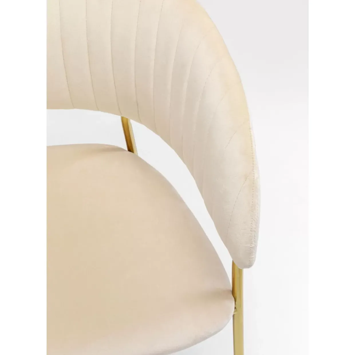 Armlehnstuhl Belle Creme (2/Set)