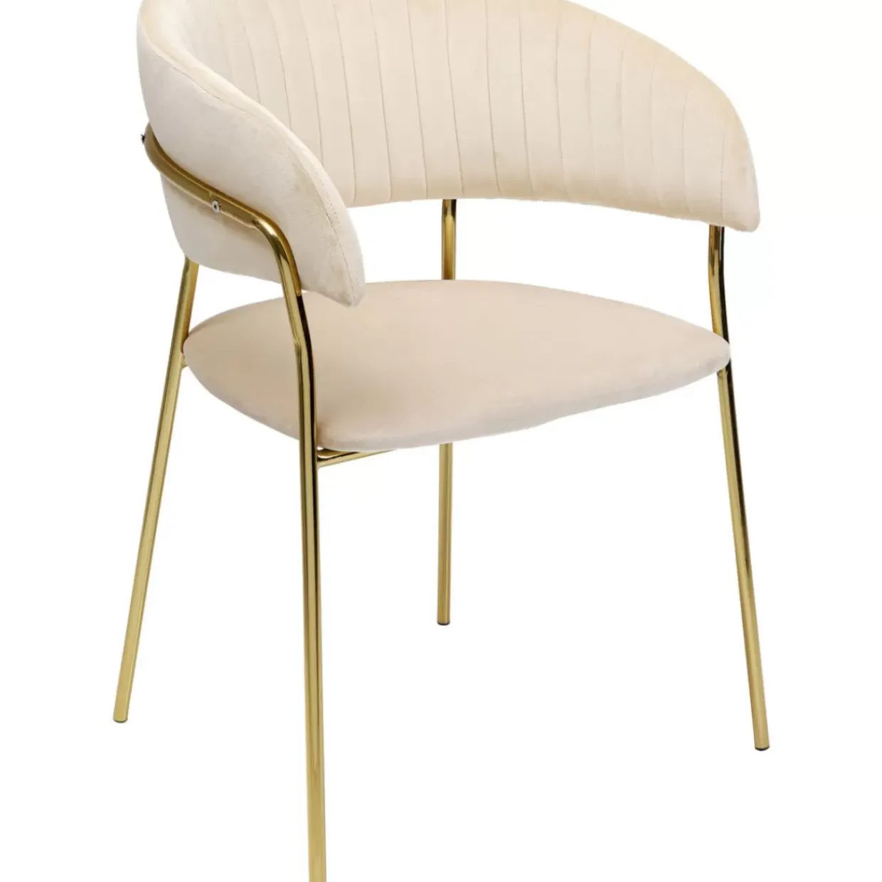 Armlehnstuhl Belle Creme (2/Set)