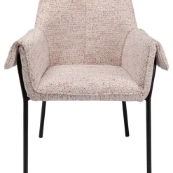 Armlehnstuhl Bess Beige Flitter