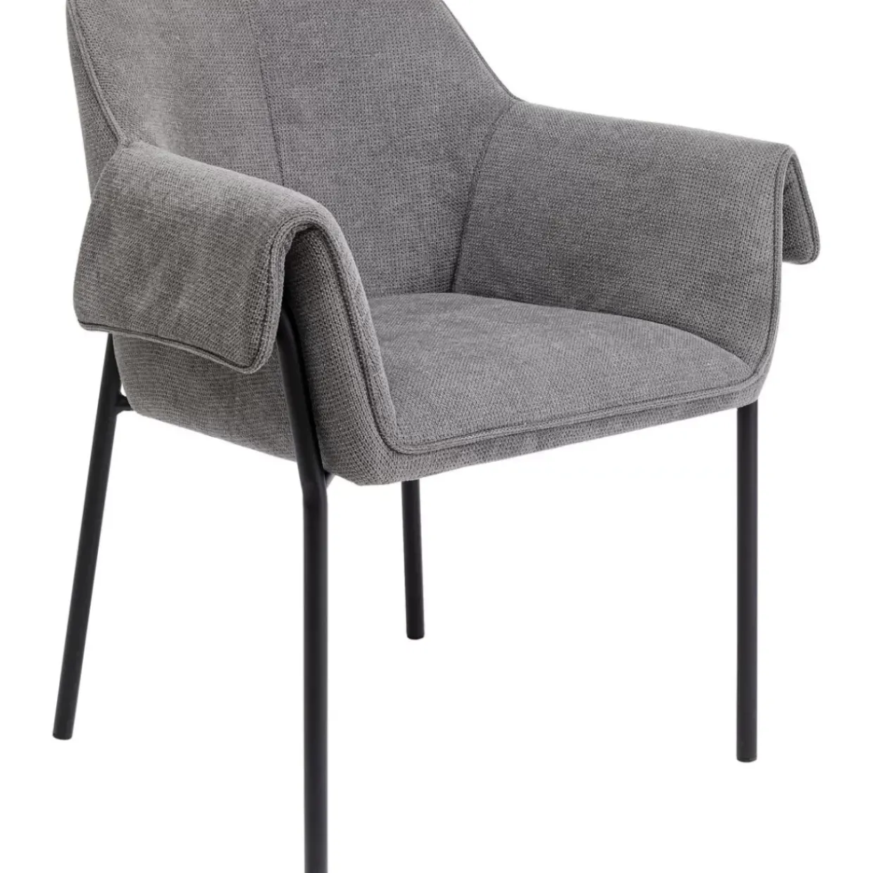 Armlehnstuhl Bess Grau