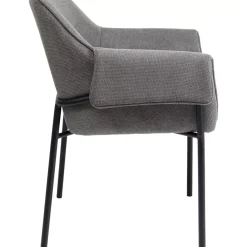 Armlehnstuhl Bess Grau
