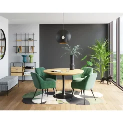 Armlehnstuhl Bretagne Grun