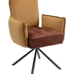 Armlehnstuhl Chelsea Braun