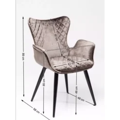 Armlehnstuhl Dream Braun