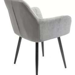 Armlehnstuhl Kim Grau