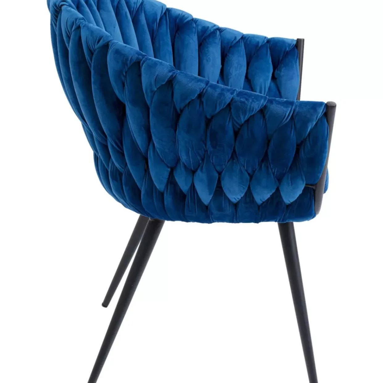 Armlehnstuhl Knot Blau