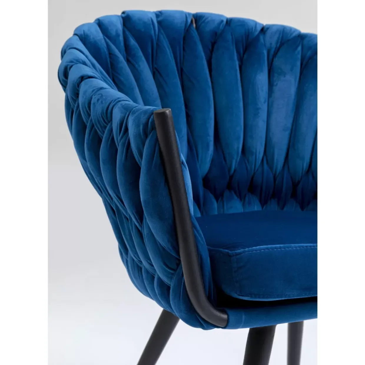 Armlehnstuhl Knot Blau