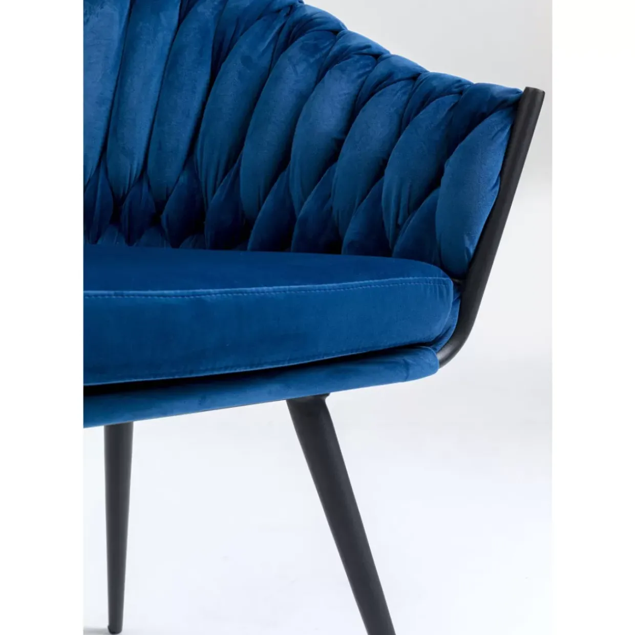 Armlehnstuhl Knot Blau