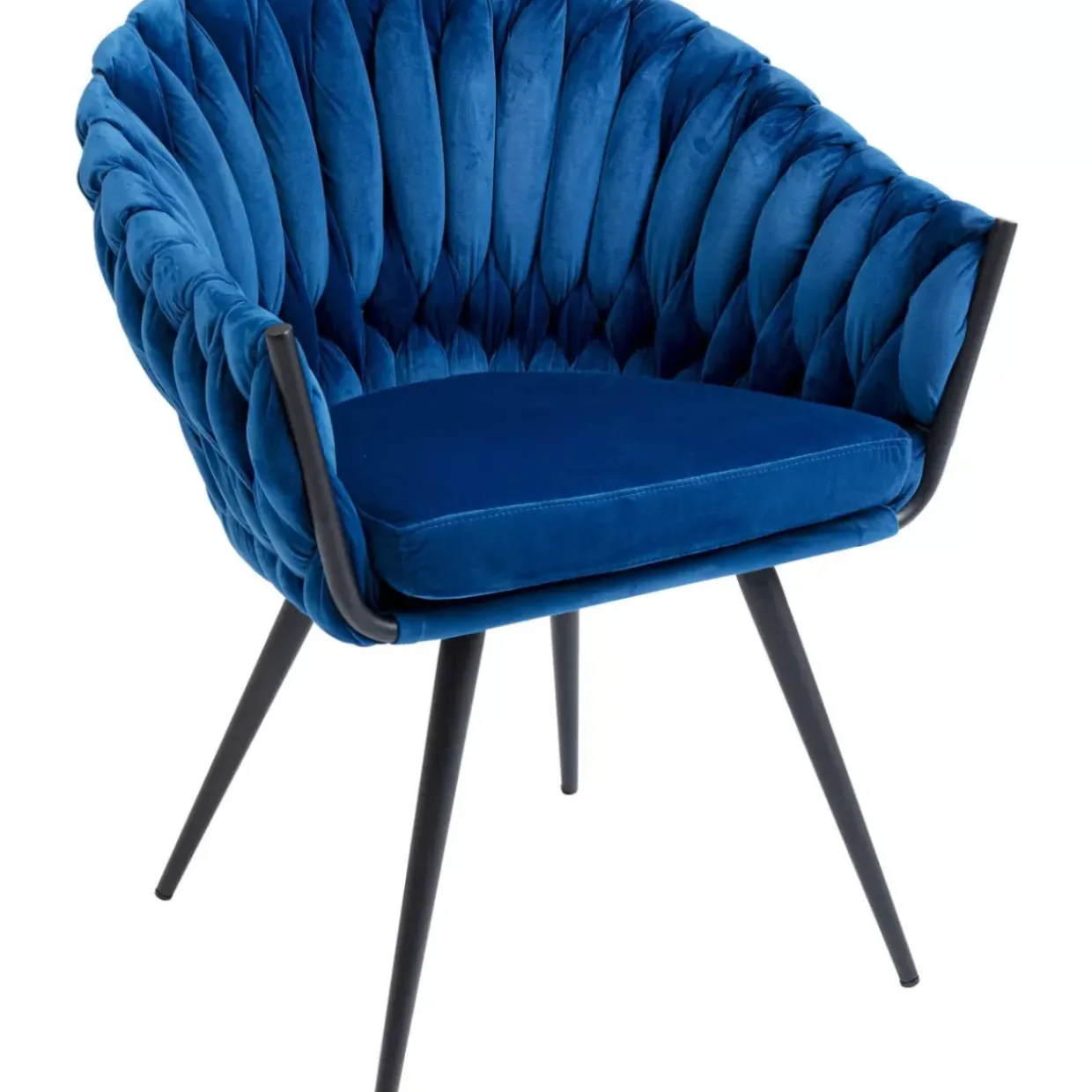 Armlehnstuhl Knot Blau