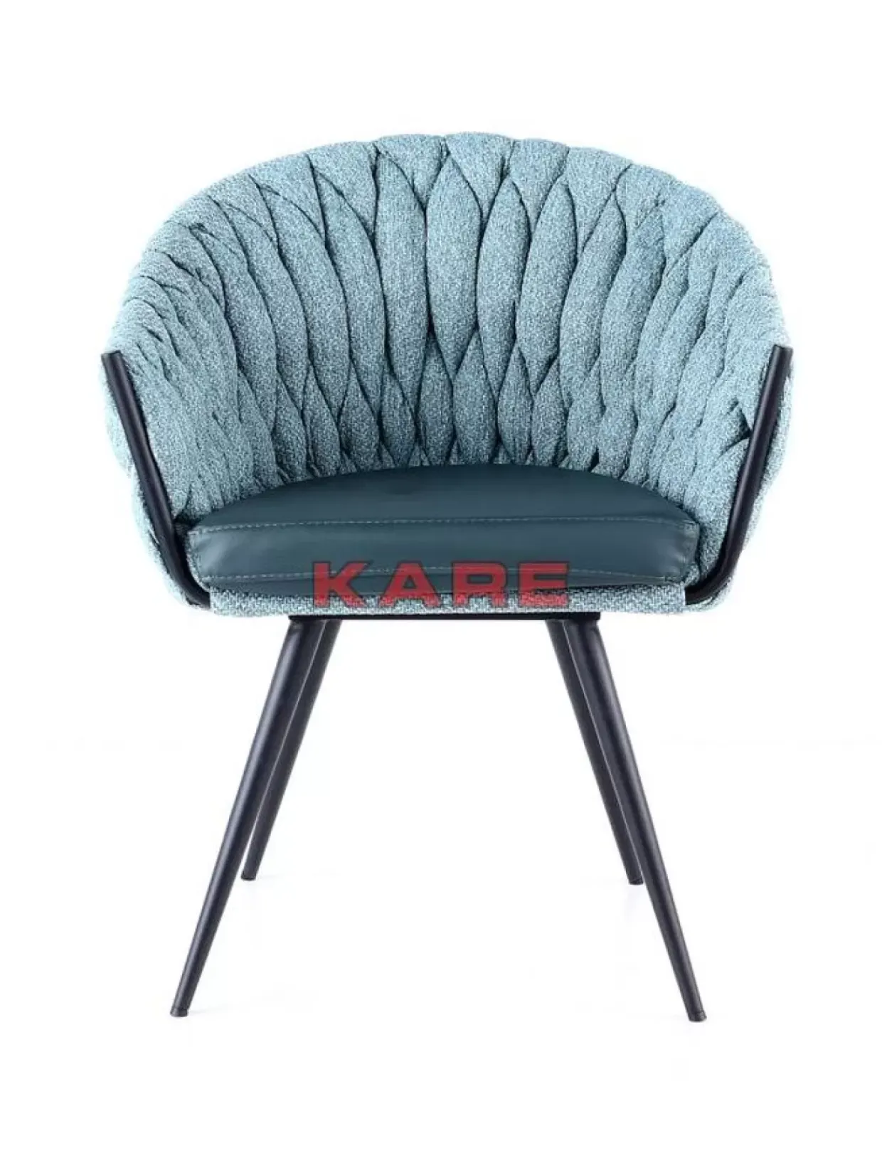 Armlehnstuhl Knot Petrol