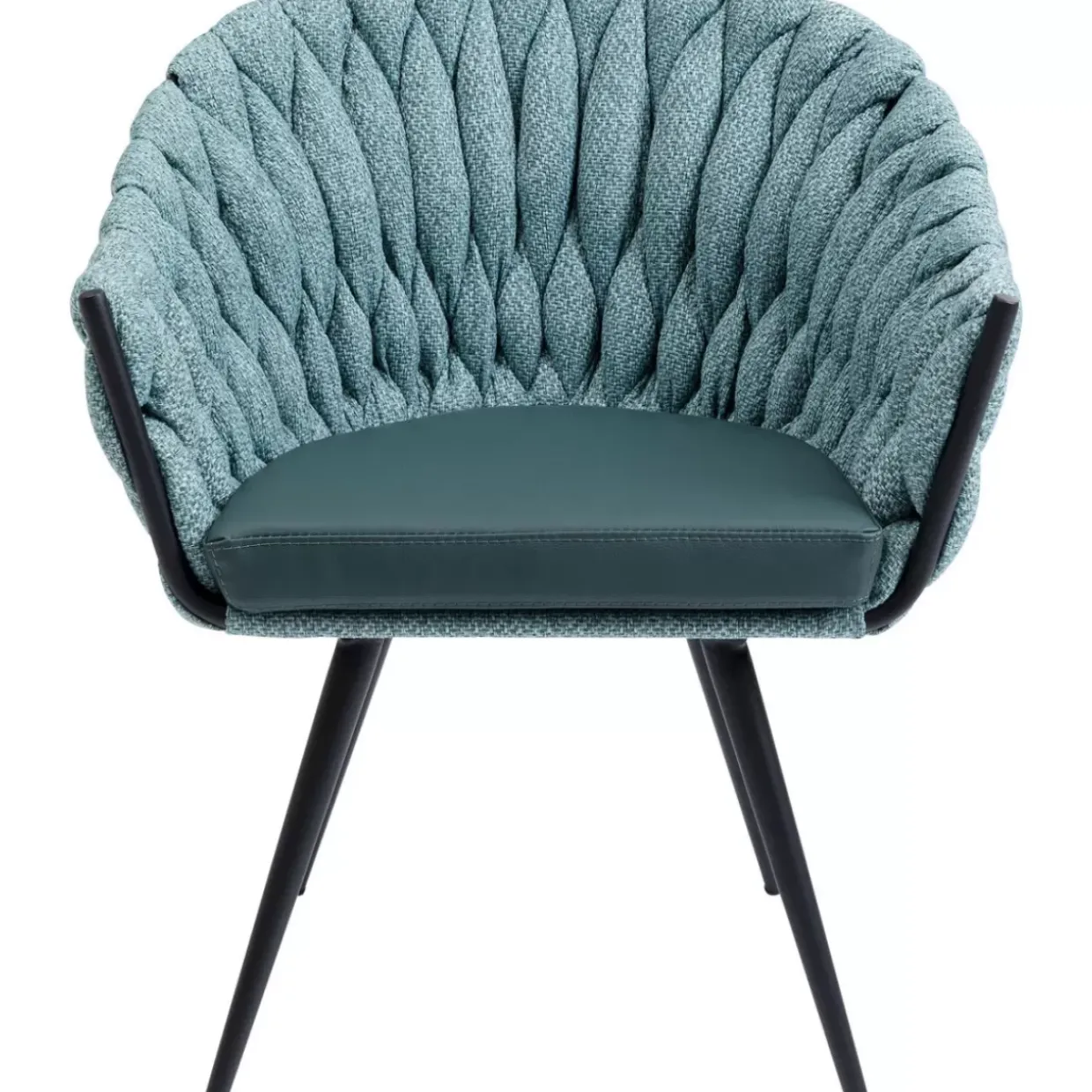 Armlehnstuhl Knot Petrol