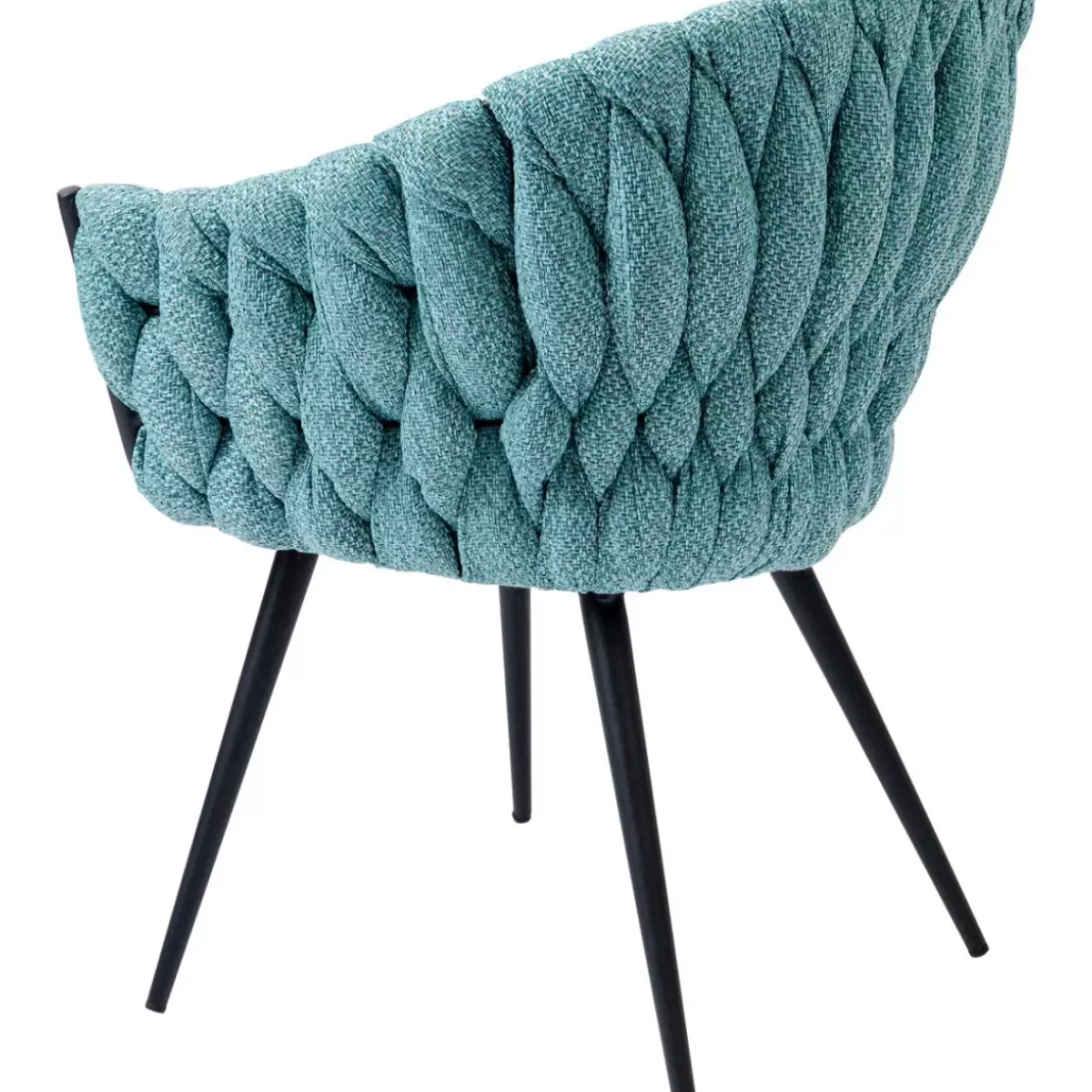 Armlehnstuhl Knot Petrol