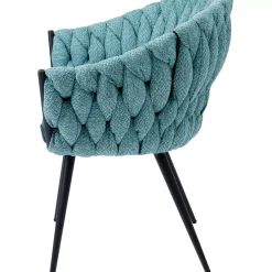 Armlehnstuhl Knot Petrol