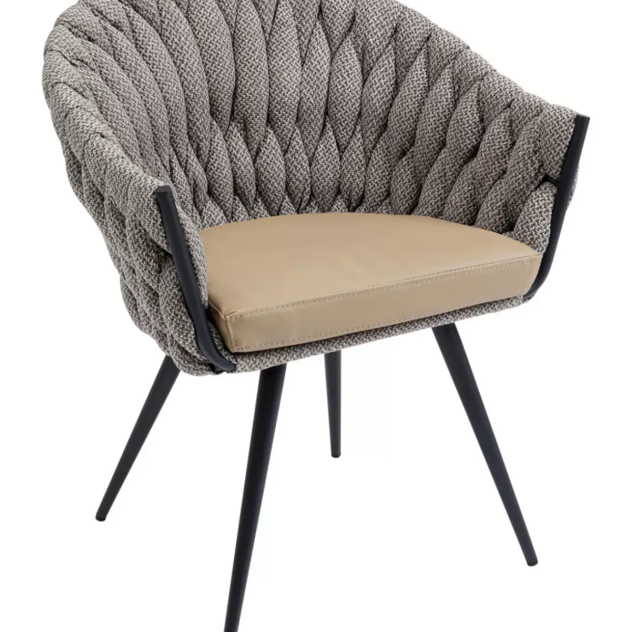 Armlehnstuhl Knot Tweed