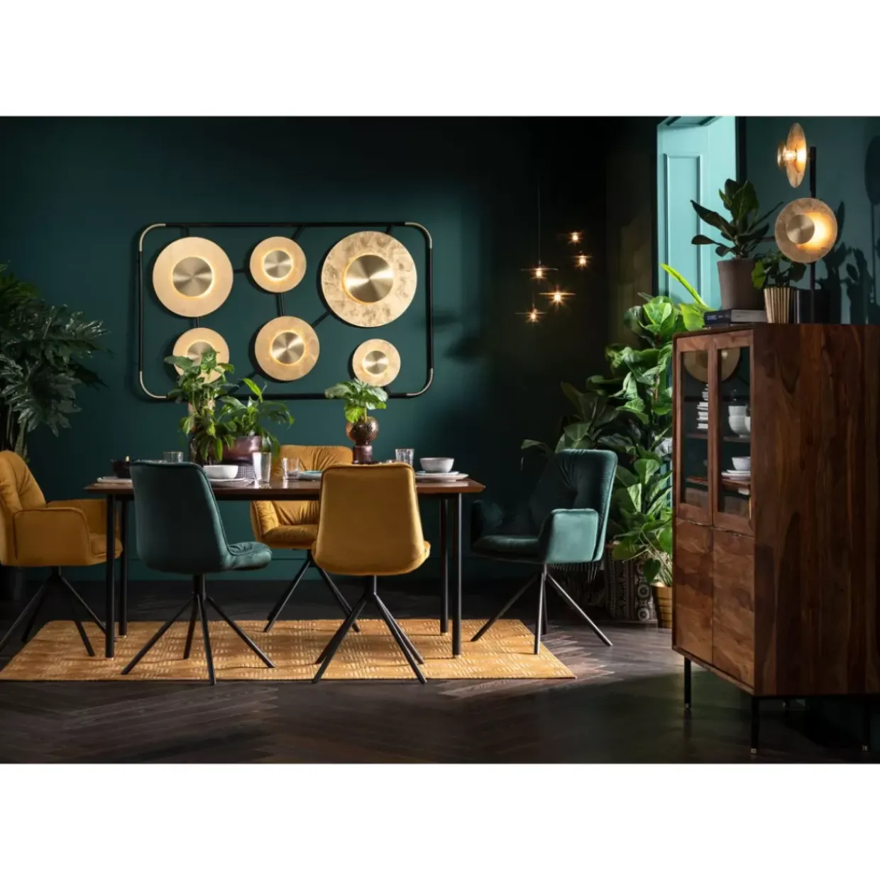 Armlehnstuhl Mila Gelb