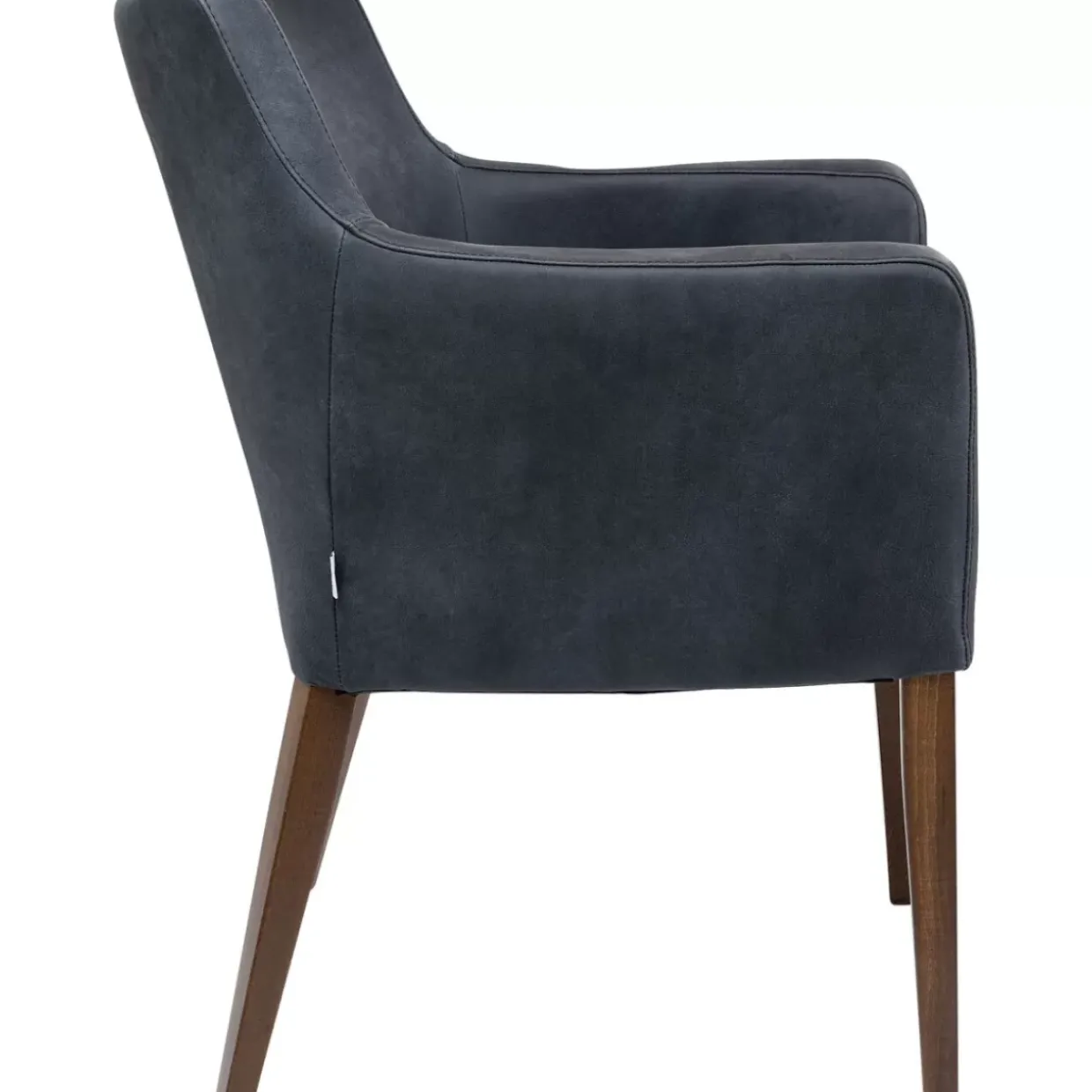 Armlehnstuhl Mode Leder Anthrazit