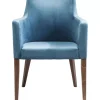 Armlehnstuhl Mode Velvet Petrol