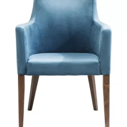 Armlehnstuhl Mode Velvet Petrol