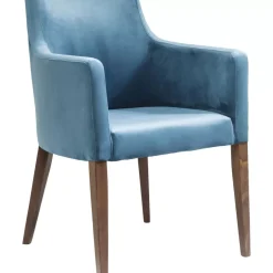Armlehnstuhl Mode Velvet Petrol