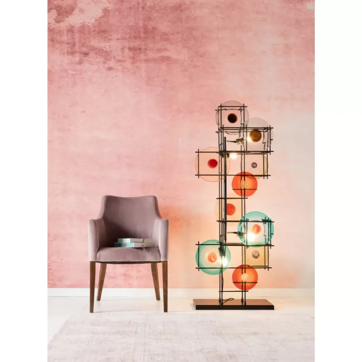 Armlehnstuhl Mode Velvet Rose