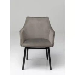 Armlehnstuhl Modino Velvet Grau