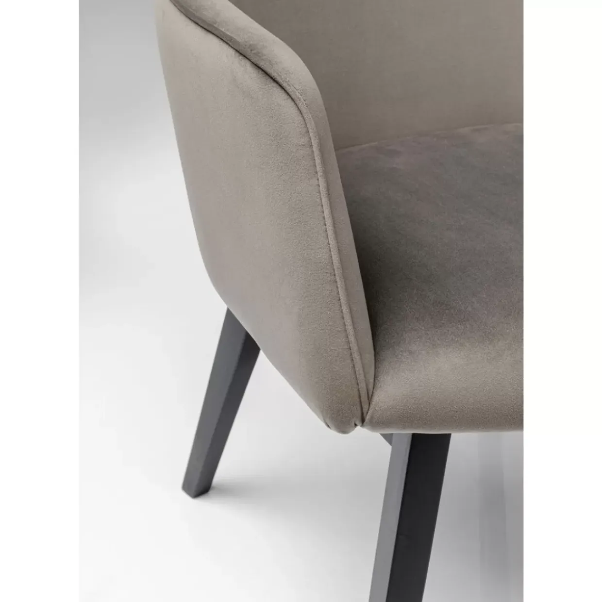 Armlehnstuhl Modino Velvet Grau