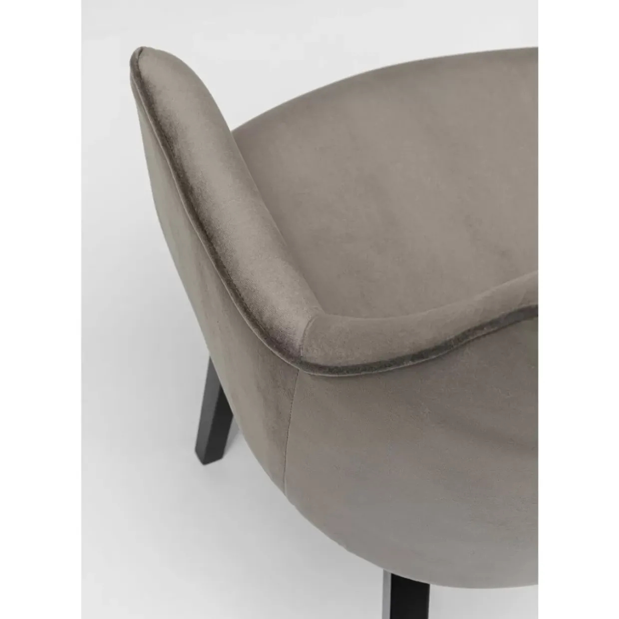 Armlehnstuhl Modino Velvet Grau