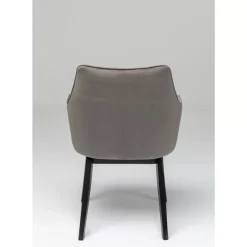 Armlehnstuhl Modino Velvet Grau