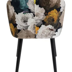 Armlehnstuhl Peony Flower Gelb