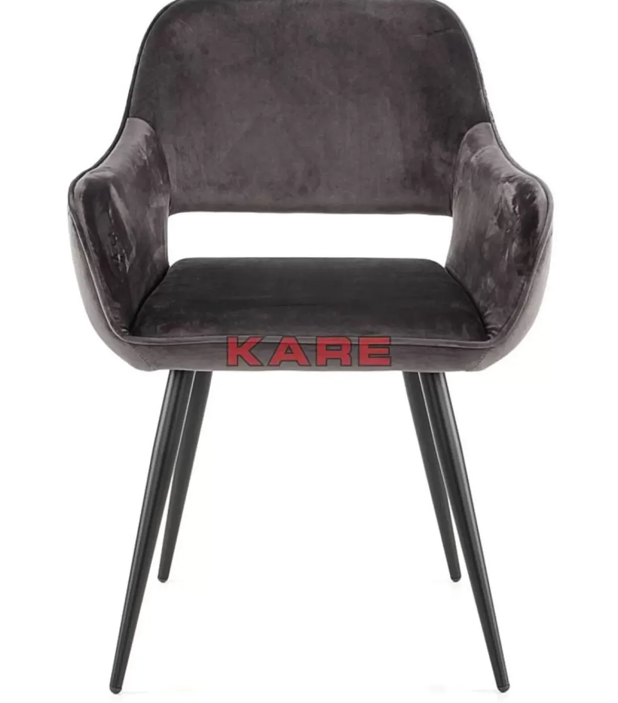 Armlehnstuhl San Francisco Grau