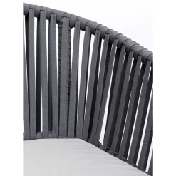 Armlehnstuhl Santanyi Dunkelgrau