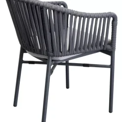 Armlehnstuhl Santanyi Dunkelgrau