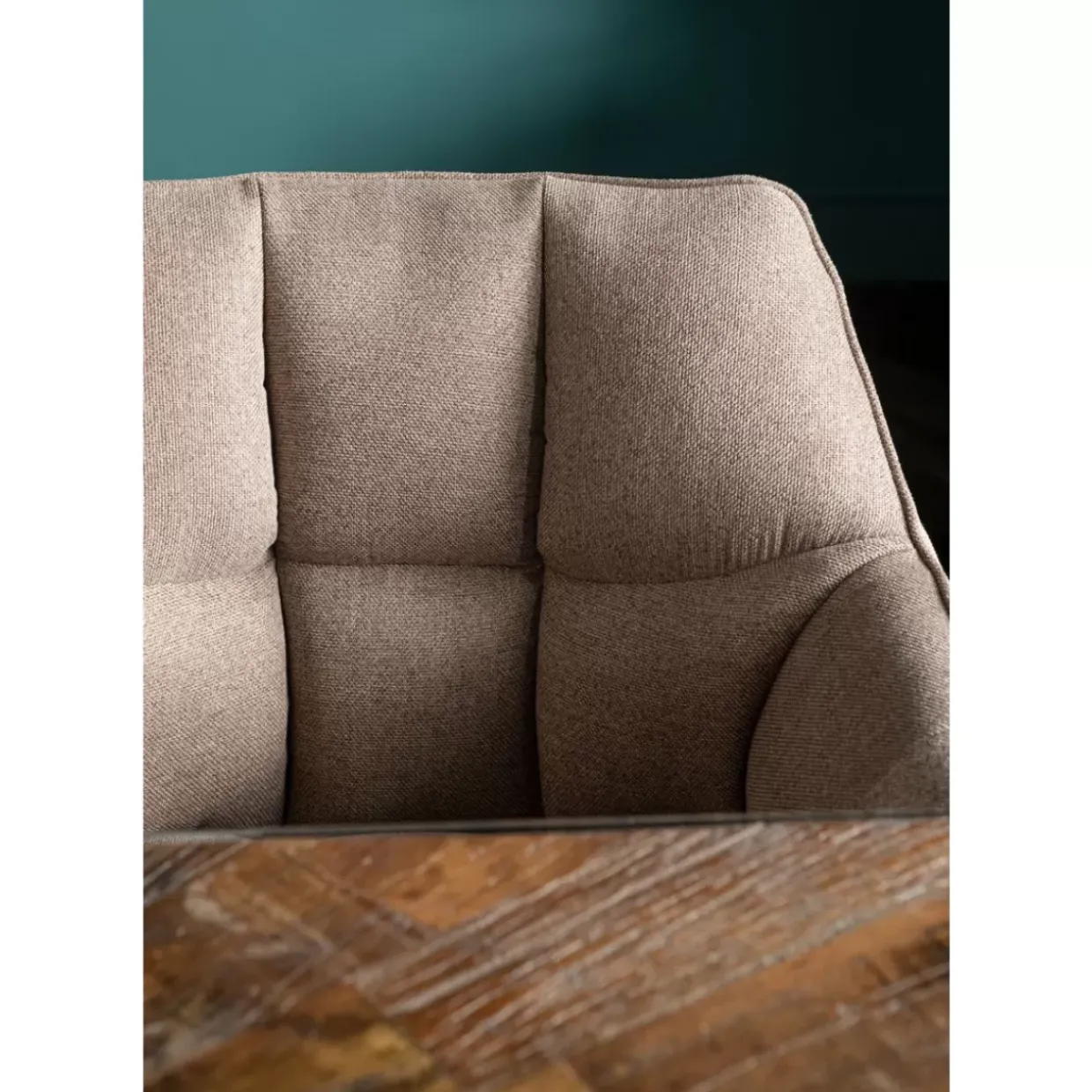 Armlehnstuhl Thinktank Hellbraun