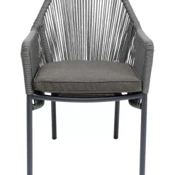 Armlehnstuhl Wave Grau