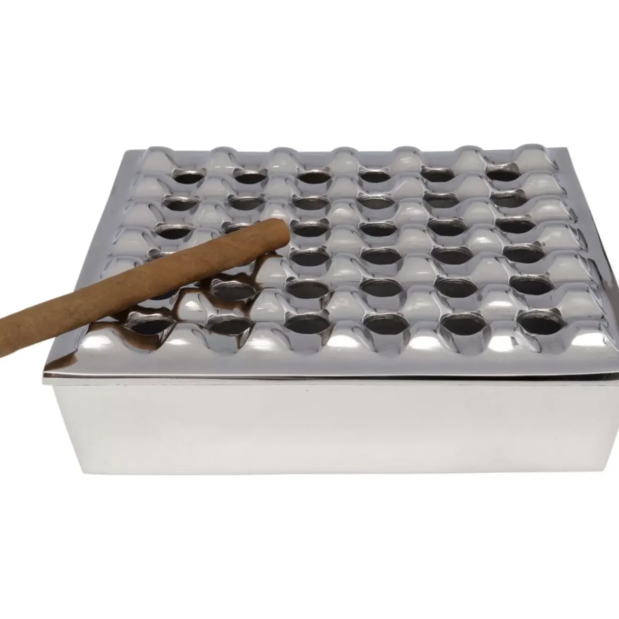 Ascher Soho Square Silber 25X25Cm