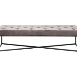 Bank Crossover Grau Schwarz 150X40Cm