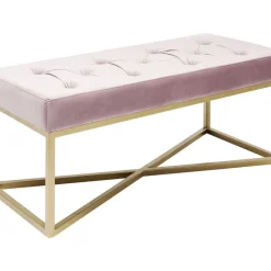 Bank Crossover Rose Messing 90X40Cm