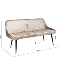 Bank East Side 154Cm