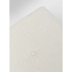 Bank Smart Boucle Creme Schwarz 90Cm