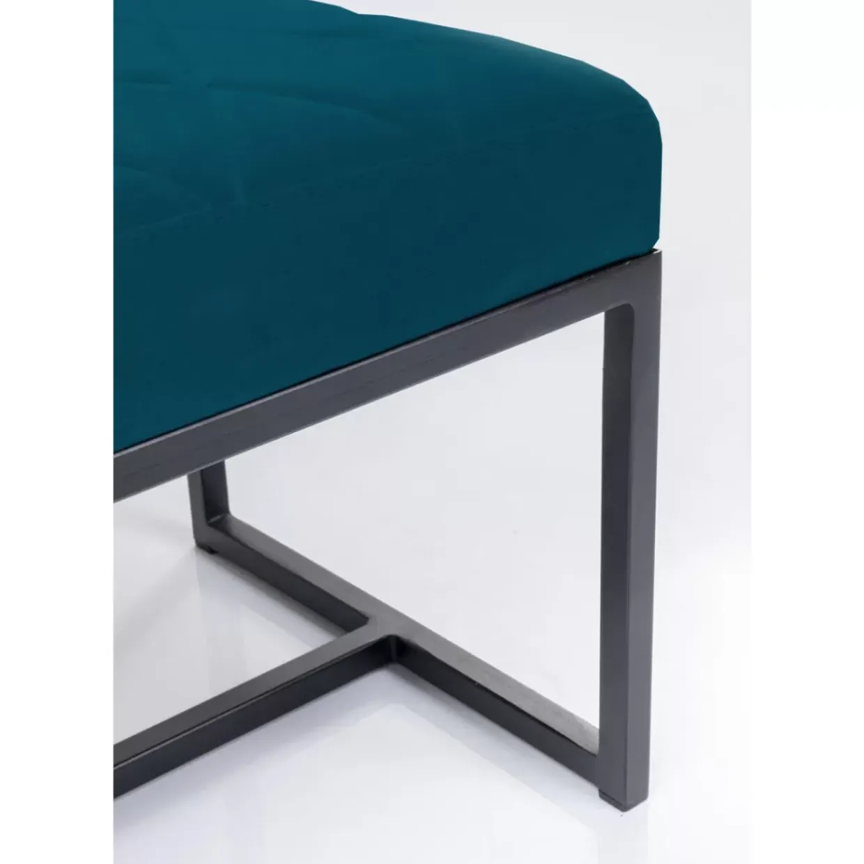 Bank Smart Petrol Schwarz 150X40Cm