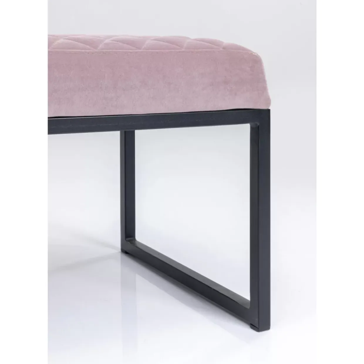 Bank Smart Rosa Schwarz 90X40Cm