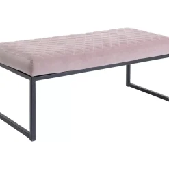 Bank Smart Rosa Schwarz 90X40Cm