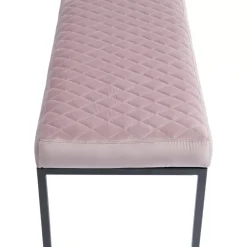 Bank Smart Rosa Schwarz 90X40Cm