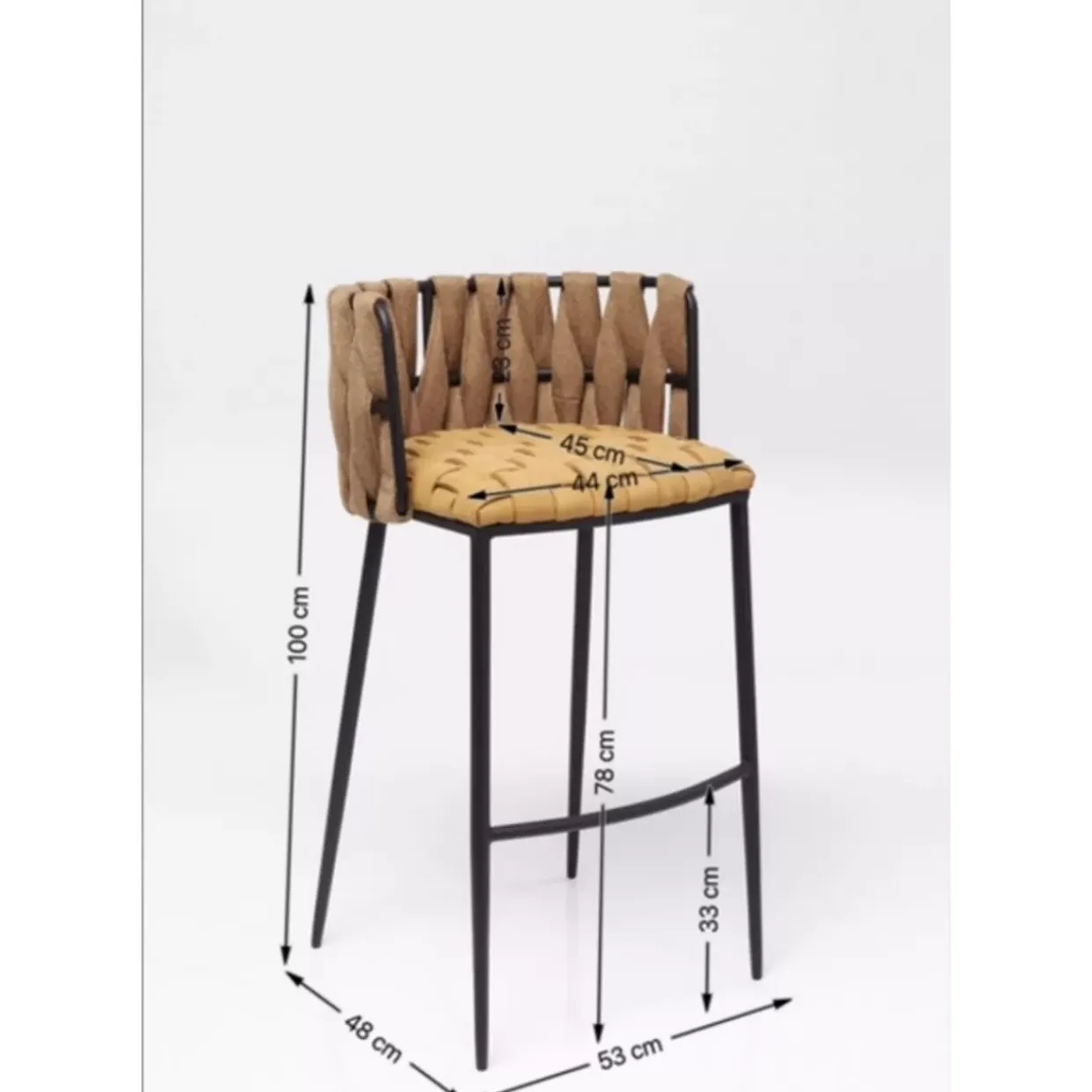 Barhocker Cheerio Gelb