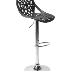 Barhocker Ornament Black