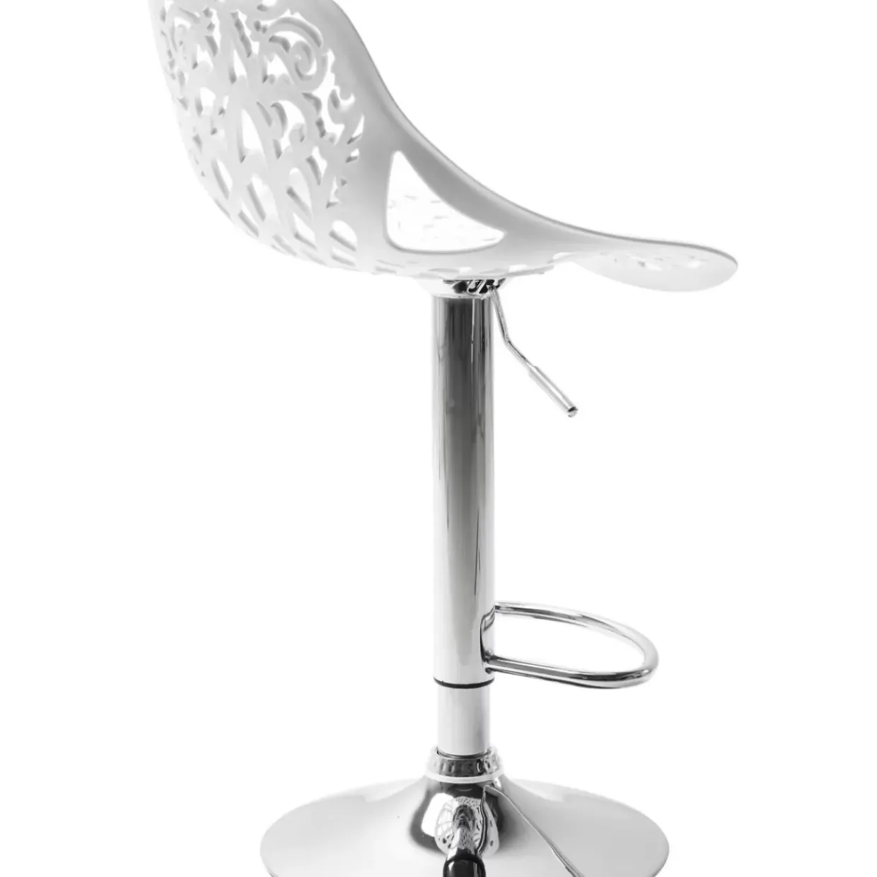 Barhocker Ornament White