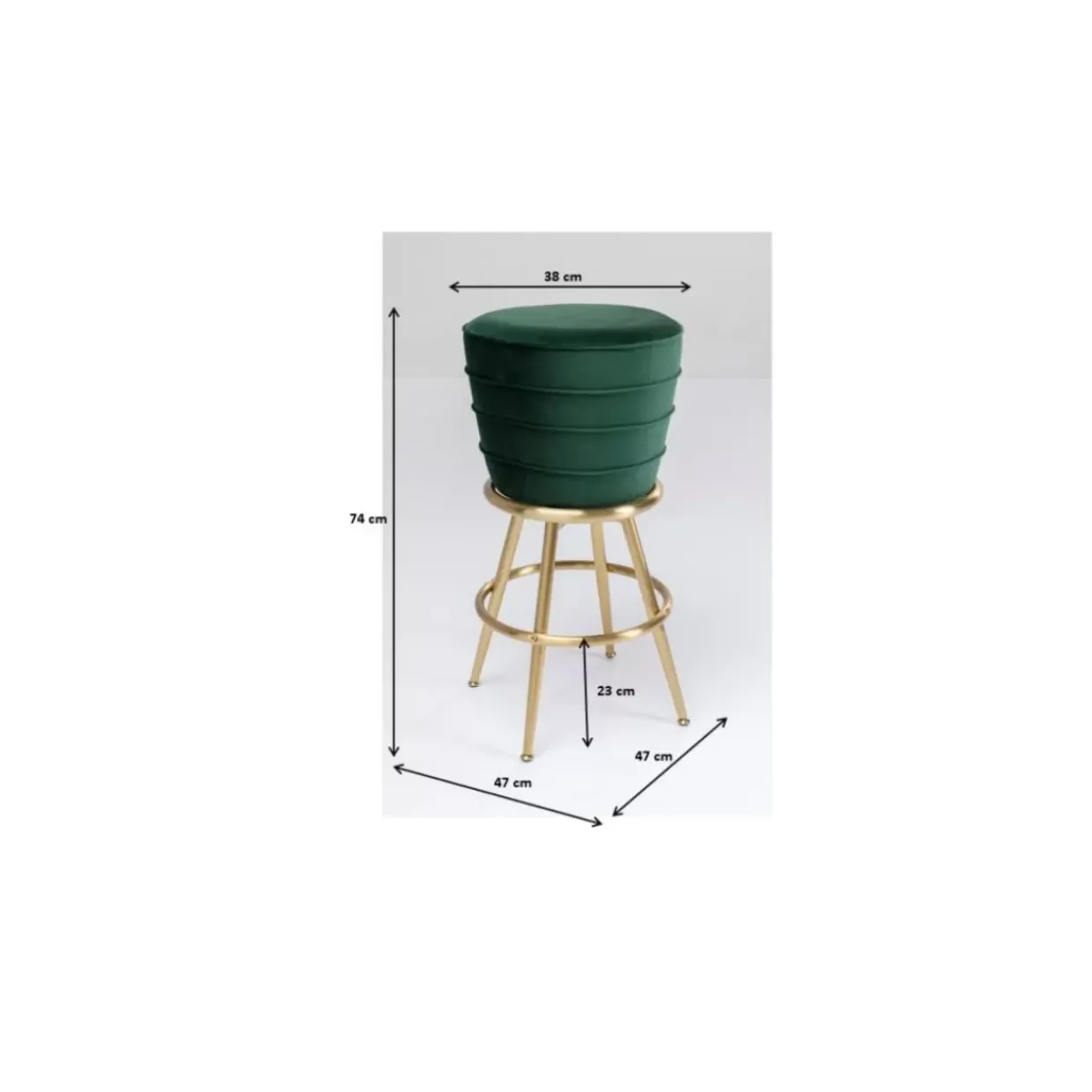 Barhocker Treviso Grun