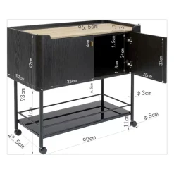 Barwagen Milano 93X96